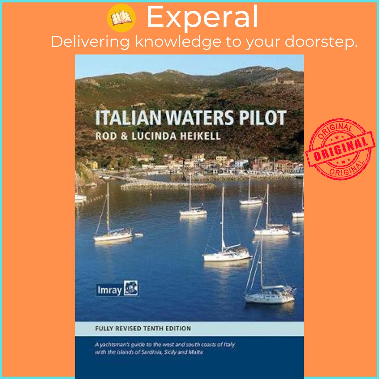 Sách - Italian Waters Pilot 2019 by Imray (UK edition, hardcover)