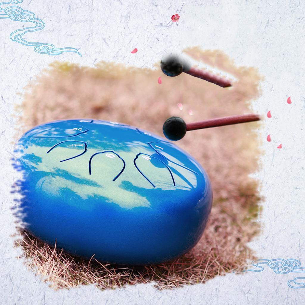 6 Inch Alloy Steel  Drum C Key  Hand Drum