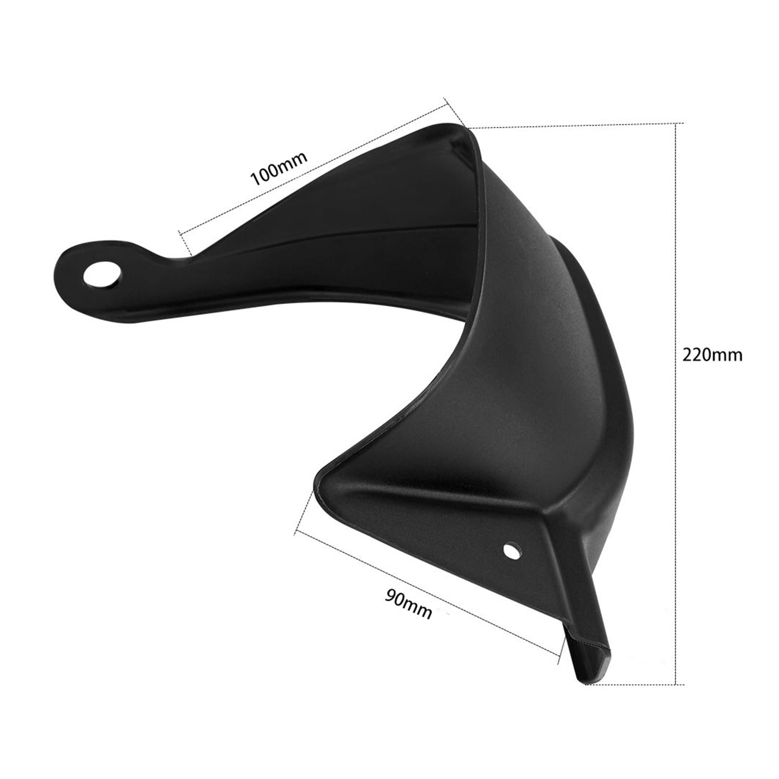 2pcs Motorcycle Handle Bar Hand Guard Kit for  NC700X 2012-2020 Black