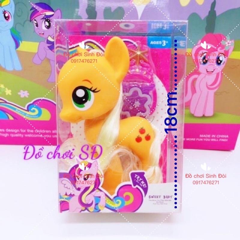 Mô hình ngựa pony - combo 4 con