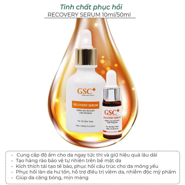 Tinh Chất Phục Hồi Da GSC Recovery Serum -Tái tạo, phục hồi da