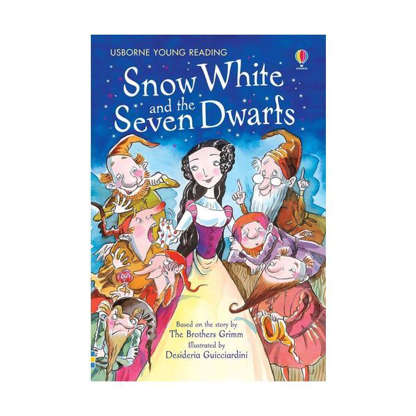 Sách - Usborne Young Reading Series 1 - Snow White Seven Dwarfs by Brothers Grimm - (UK Edition, paperback)