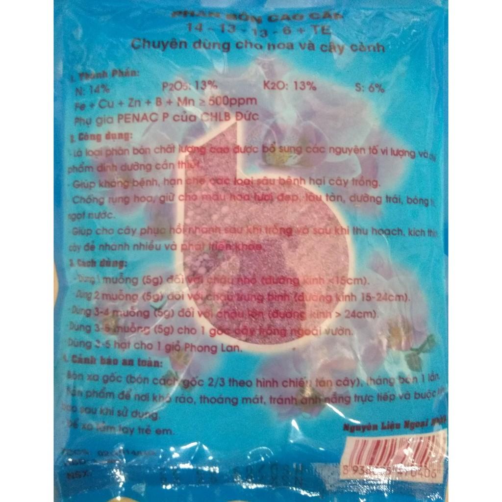Phân chuyên dùng cho hoa và cây cảnh 14-13-13-6+TE và Penac P của CHLB Đức - gói 200 gram