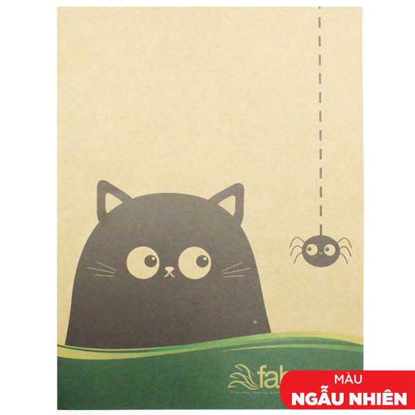 Combo 10 Tập Học Sinh Funny Cats 4 Ô Ly 100 Trang 100gsm - Fahasa 01 + 1 Bao Tập
