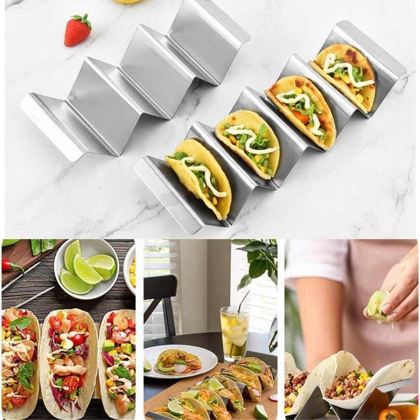 Kệ trưng bày bánh TACO 4 ngăn Buffet - KEBANH01