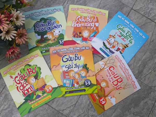 Mua Bộ 6 Cuốn Truyện Tranh Tư Duy Phát Triển EQ Trí Tuệ Cảm Xúc Cho Bé: Gấu  Bư Đi Công Viên, Gấu Bư Đi Khám Răng, Gấu Bư Và Người Lạ Mua Bộ 6 Cuốn Truyện Tranh Tư Duy Phát Triển Eq Trí Tuệ Cảm Xúc Cho Bé: Gấu  Bư Đi Công Viên, Gấu Bư Đi Khám Răng, Gấu Bư Và Người Lạ