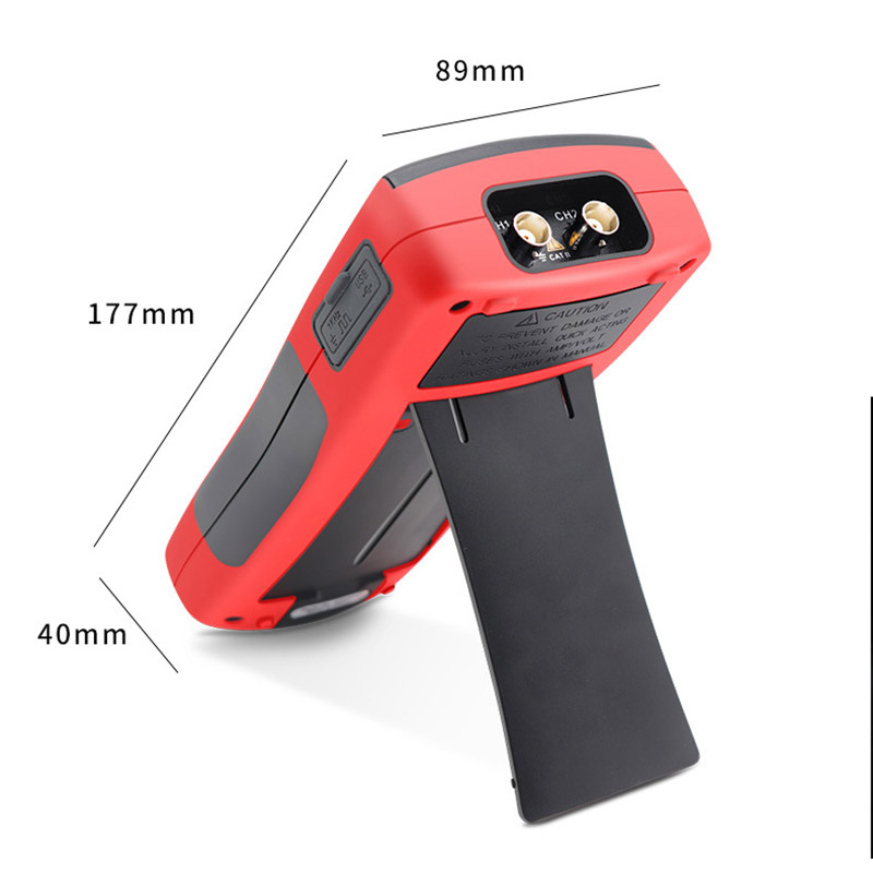 Đồng hồ đo điện vạn năng kỹ thuật số Zoyi ZT-703S 3 trong 1, tích hợp đo sóng hai kênh 50 mhz, lưu trữ dữ liệu dạng sóng, máy phát tín hiệu dao động kép, băng thông 280ms, tốc độ pc - Hàng Chính Hãng