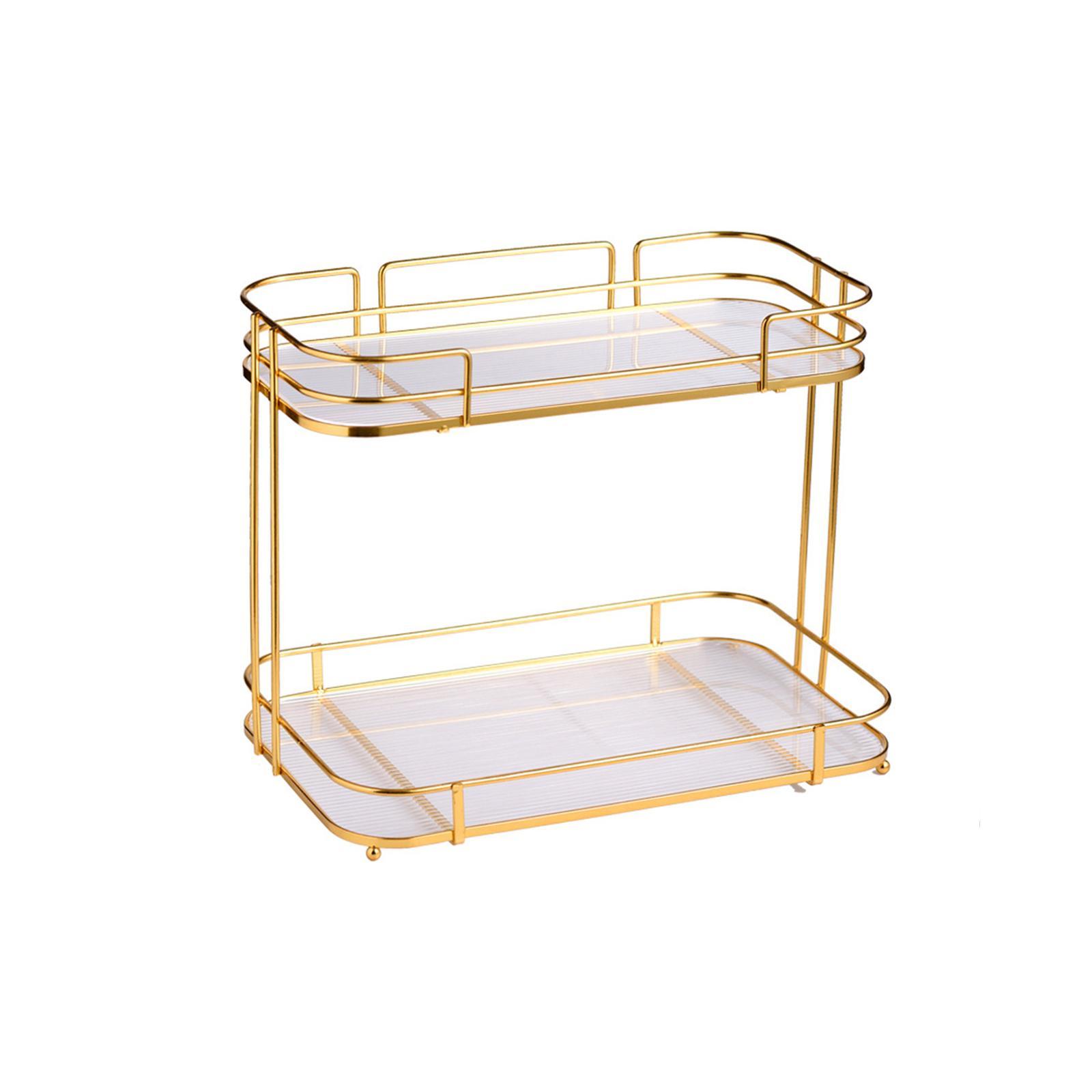 Countertop Organizer Multifunction Storage Shelf for Office Kitchen Tabletop