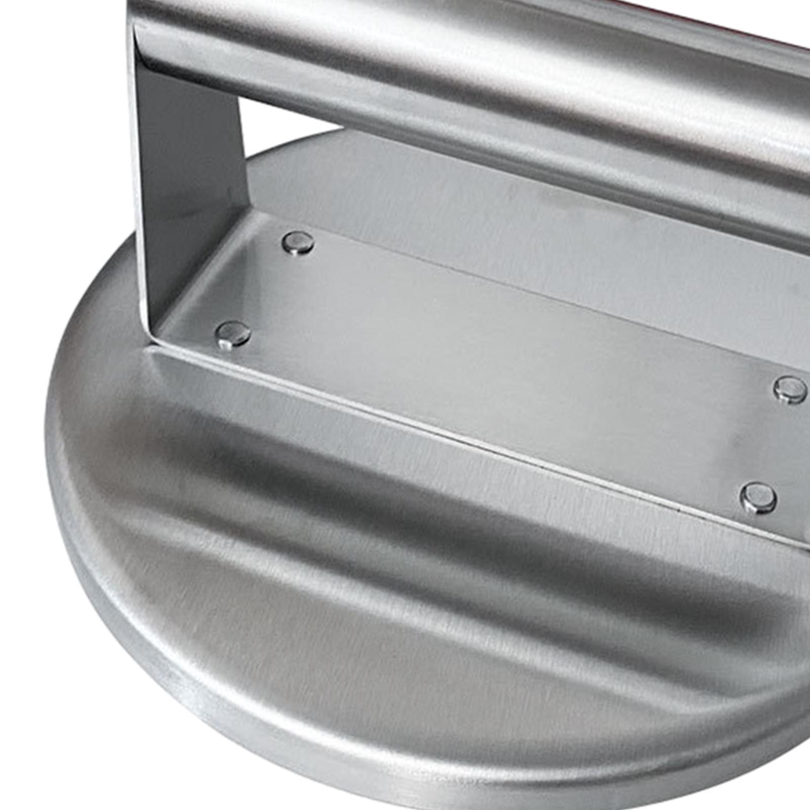 Burger Smasher, Round Meat Looser Hamburger Press Flat Bottom, Stainless Steel Flat Presser Grill Cooking Tool for Steak Sandwiches Cooking
