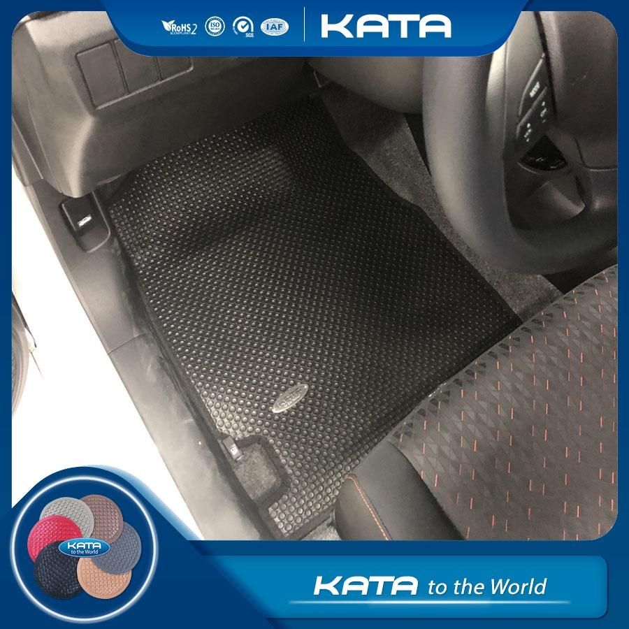 Thảm lót sàn ô tô KATA cho xe Honda Brio - Khít với sàn xe, Chống thấm, Không mùi, Không ẩm mốc