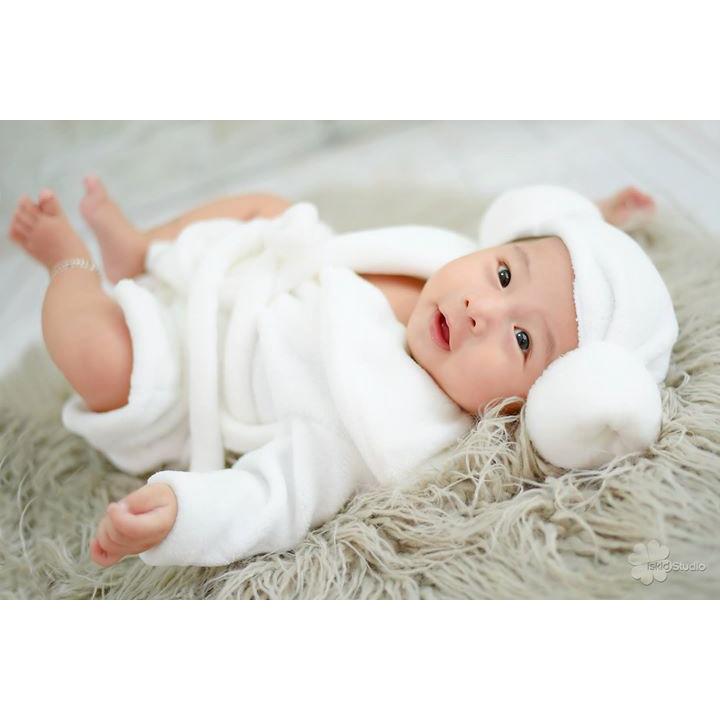 SET 2 Bộ Cotton Nỉ Dài Tay Kẻ Unchi In Hình Siêu Cưng Cho Bé - H2