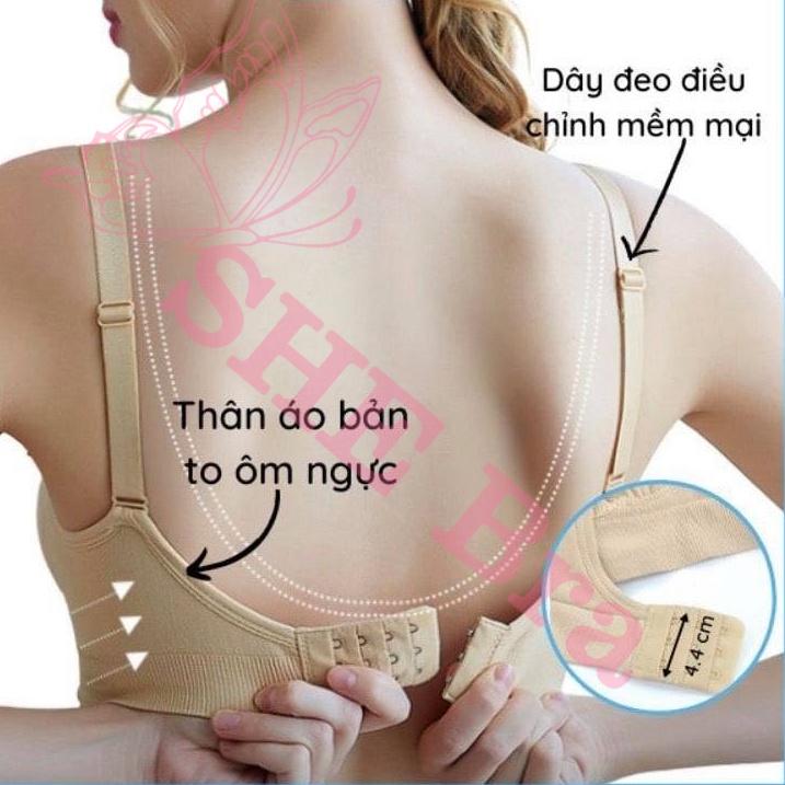 Áo Bra Bầu Không Gọng Chống Xệ Tạo Khe