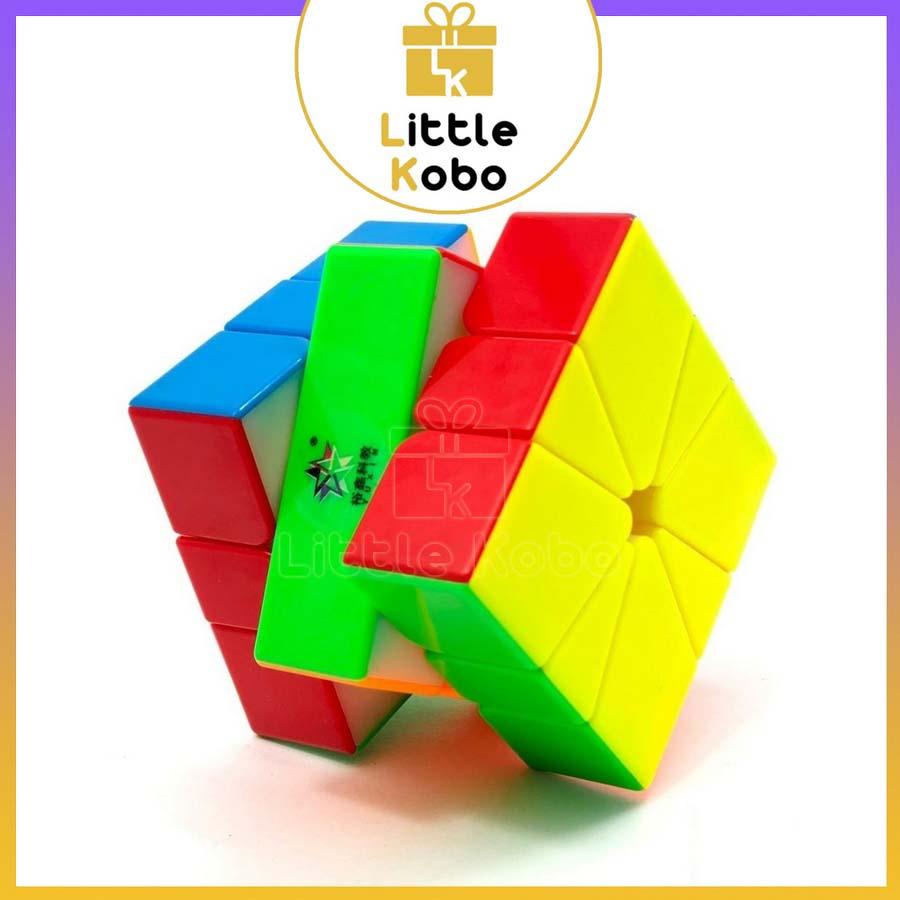 Rubik YuXin Square-1 M Nam Châm Little YuXin Magic Rubic Biến Thể SQ1 Stickerless