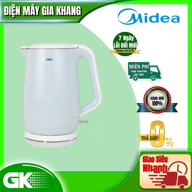 Bình siêu tốc Midea 1.7 lít MK-17DC - Hàng chính hãng ( Chỉ giao HCM )