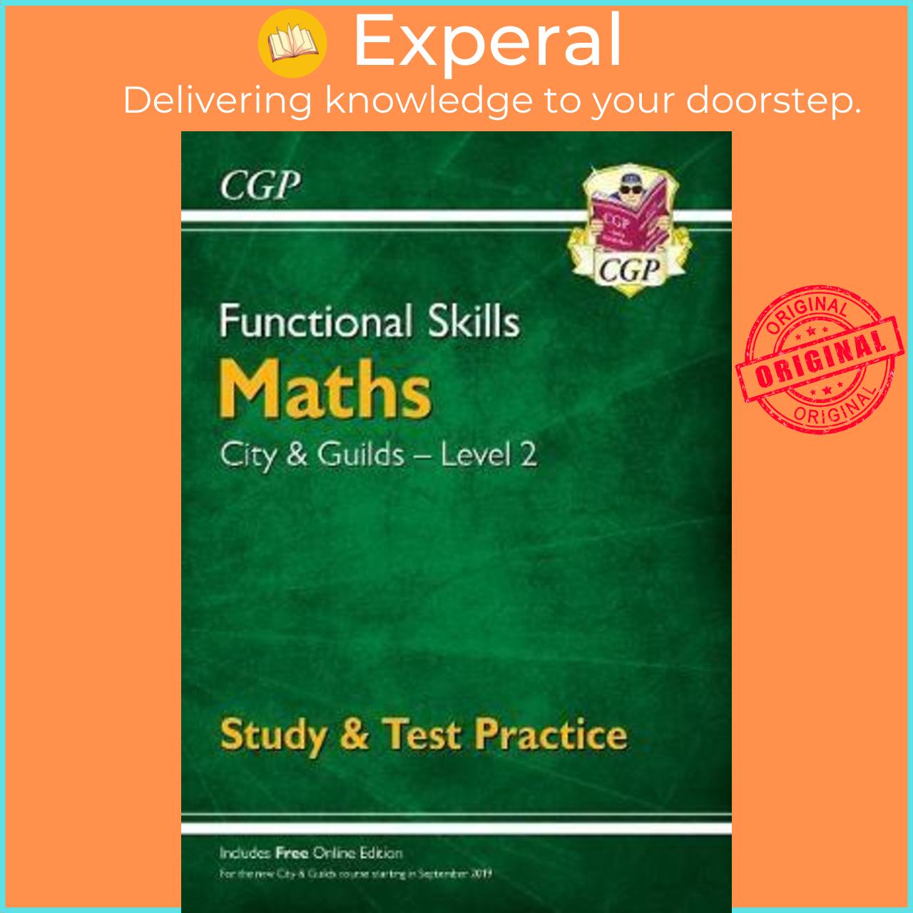 Sách - New Functional Skills Maths: City & Guilds Level 2 - Study & Test Practice ( by CGP Books (UK edition, paperback)