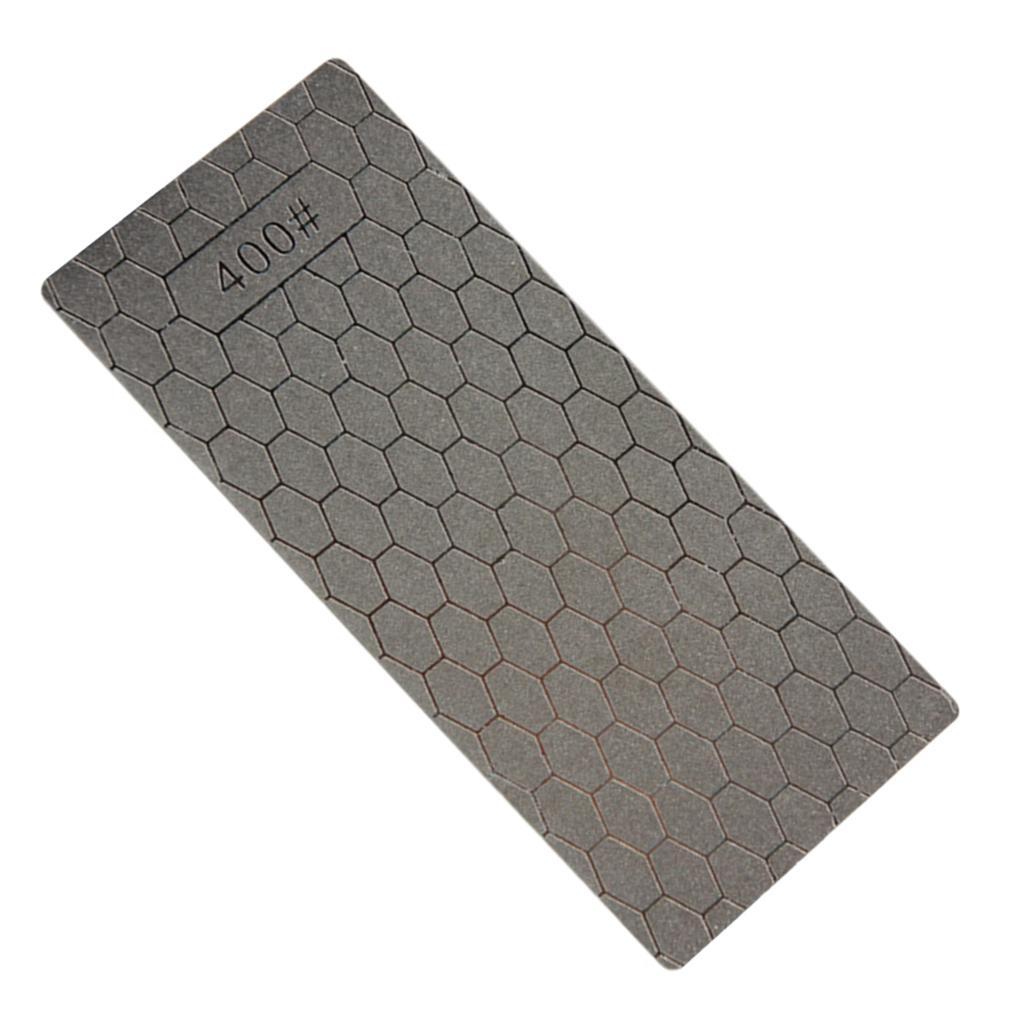 Single Sided Diamond Sharpener Stone Sharpening Whetstone Tool 400 Grits 2x