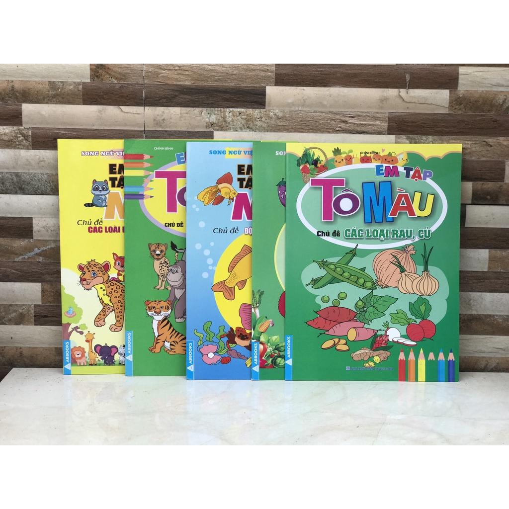 Tập tô màu theo các chủ đề