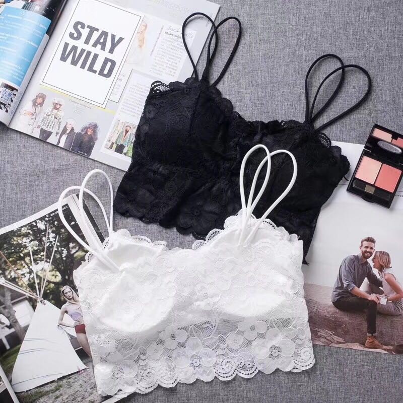 Áo Lót Nữ - Bra Ren Chất Đẹp Siêu Hot - Bản Lưng Liền Ren- Giao màu ngẫu nhiên