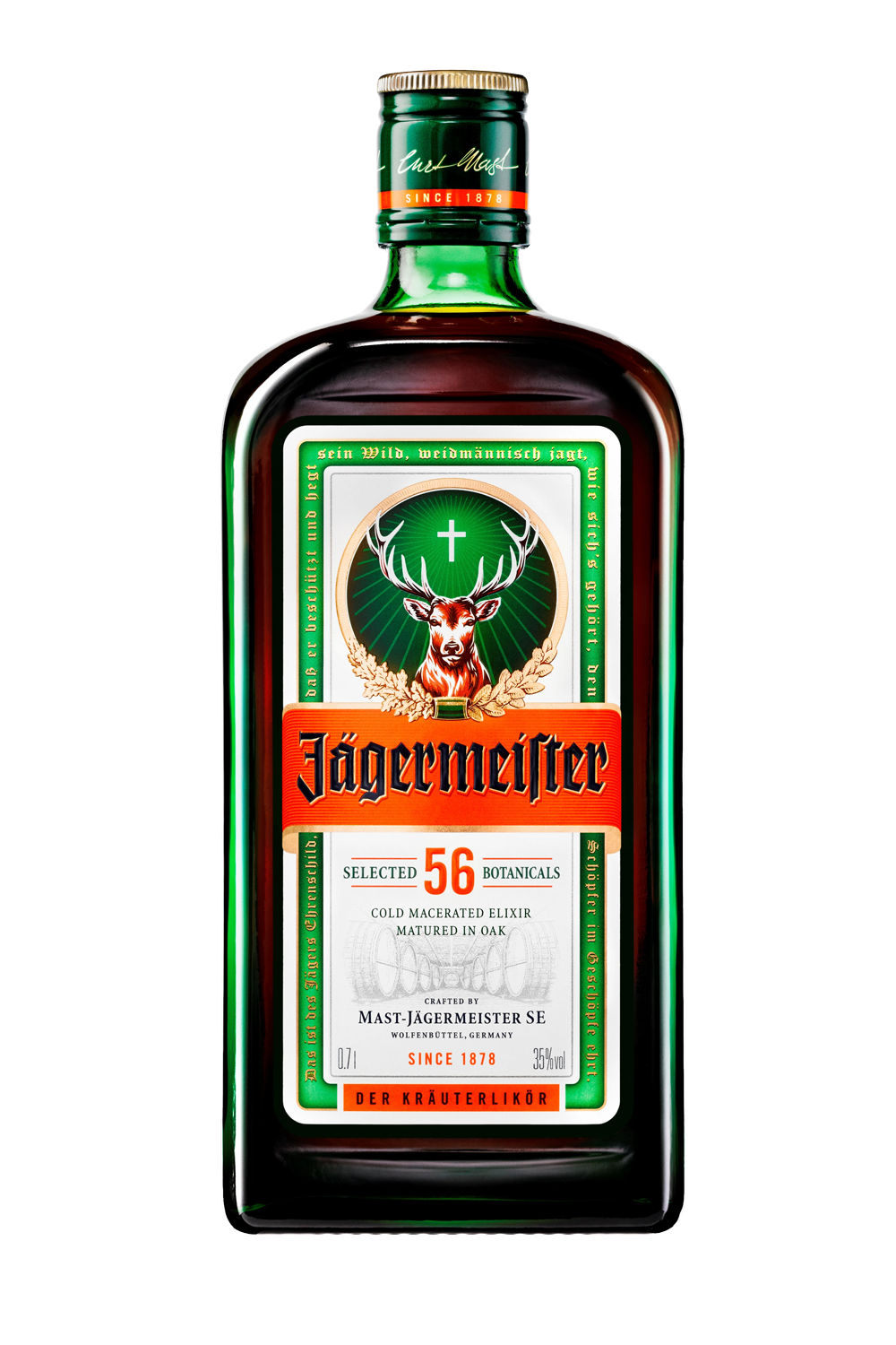 Rượu Mùi Jägermeister 35% 1x0.7L