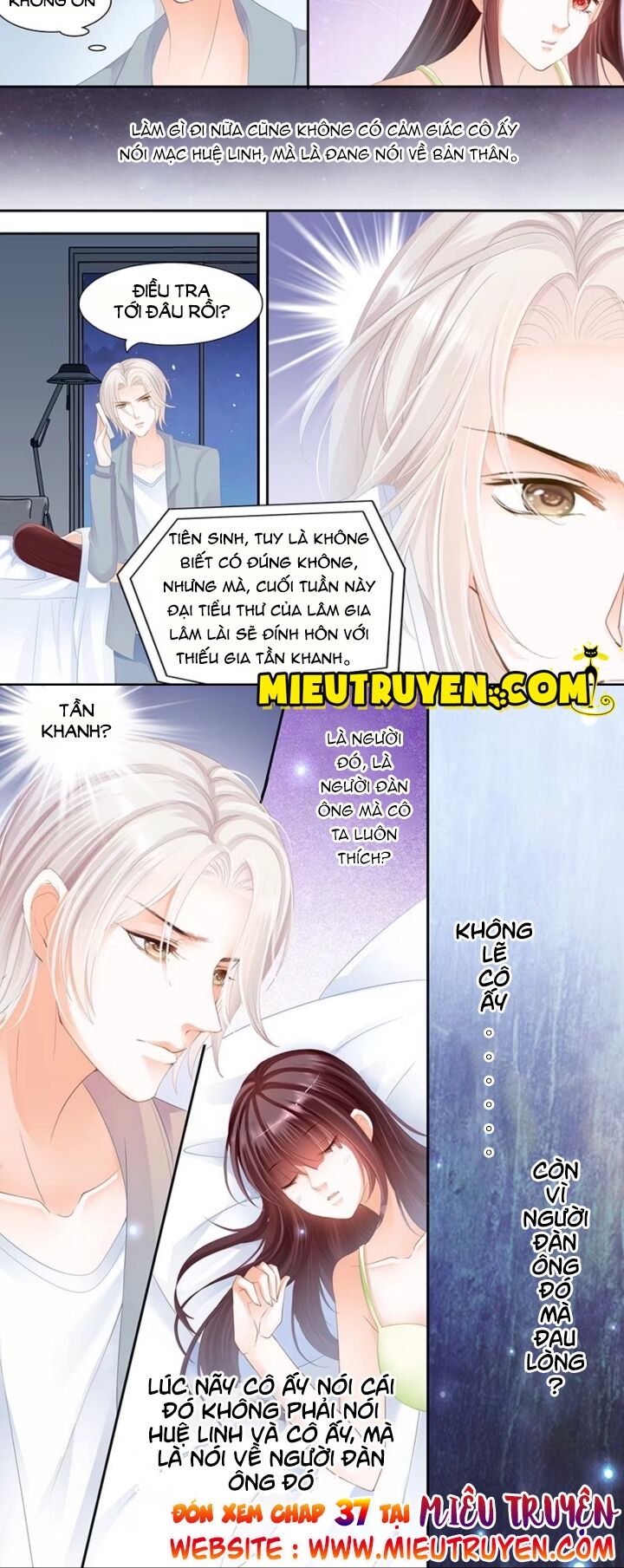 lóe thiểm hôn kiều thê mơ tưởng trốn chapter 36 10