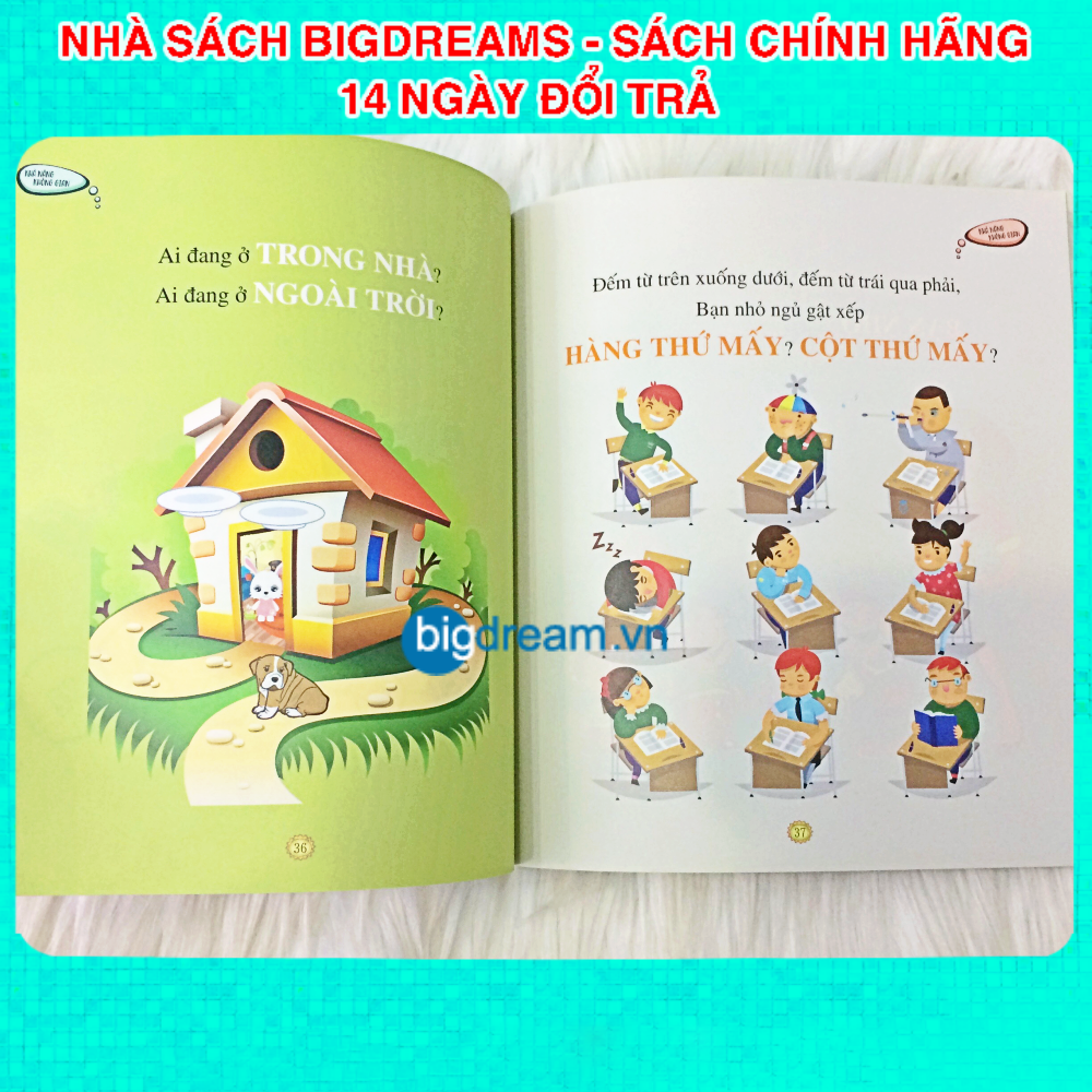 Mẹ Hỏi Con Trả Lời - Khả Năng Không Gian - Cuốn Sách Vỡ Lòng Đầu Tiên Của Tớ - Truyện kể cho bé trước giờ đi ngủ 0-3 tuổi