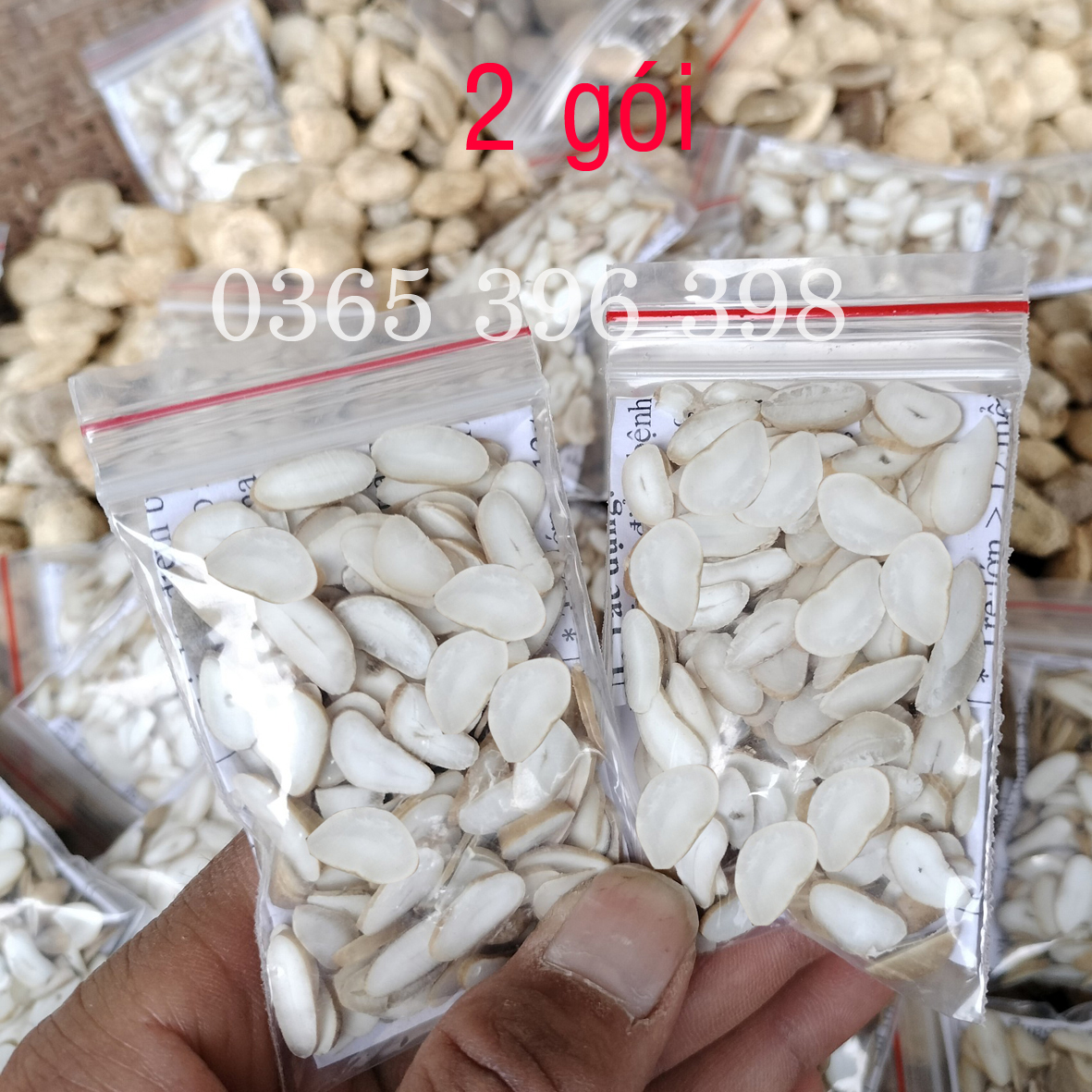 Hạt sang Hạt sành trắng, hạt giải quyết vấn đề dạ dày của người dân tộc H mong 2 gói