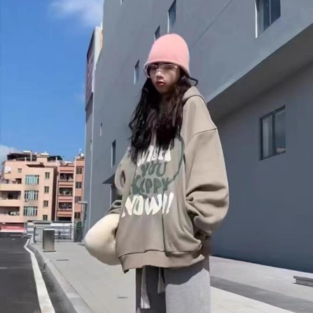 Áo Khoác Hoodie Unisex Form Rộng Phối Nút Bấm Streetstyle Jacket Nam Nữ Ulzzang Hottrend Vải NỈ Mềm Mịn