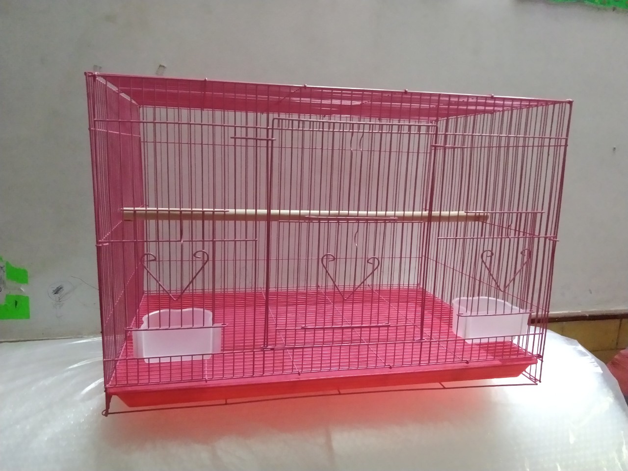 1 lồng 60*40*40 dùng nuôi chim, vẹt (màu ngẫu nhiên theo kho của shop)