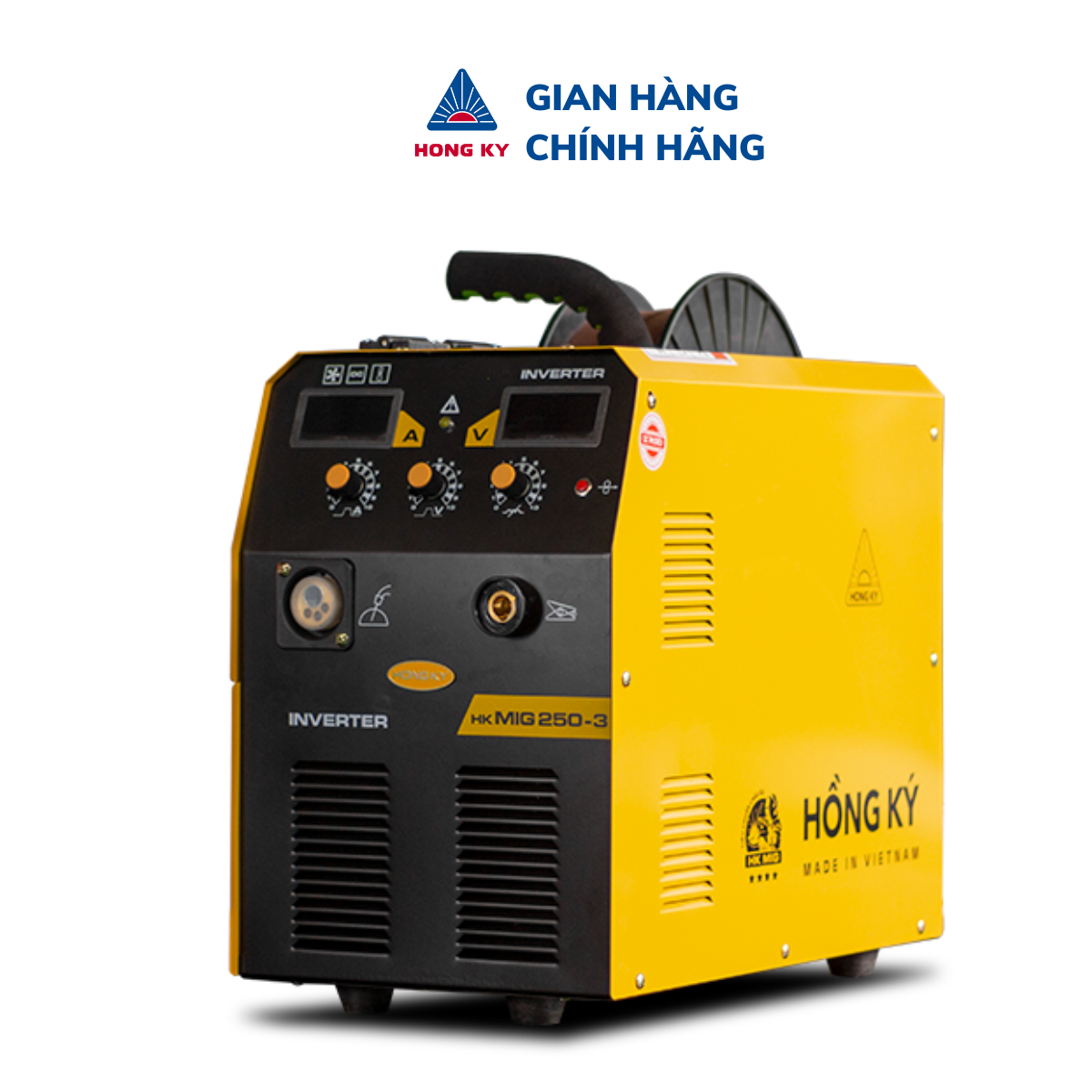 Máy hàn MIG Hồng Ký Inverter 250 Ampe 380V HKMIG250-3