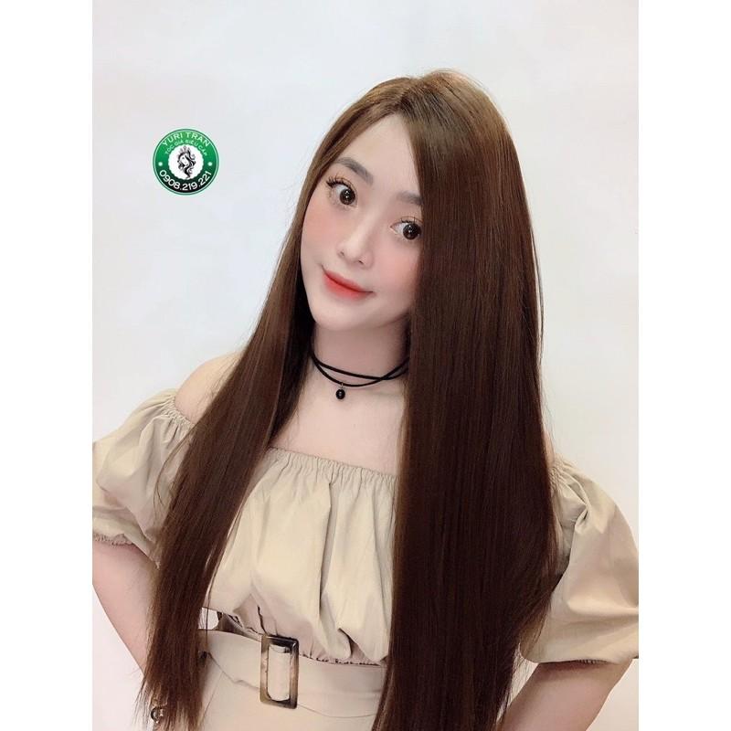 Tóc giả nữ siêu da đầu