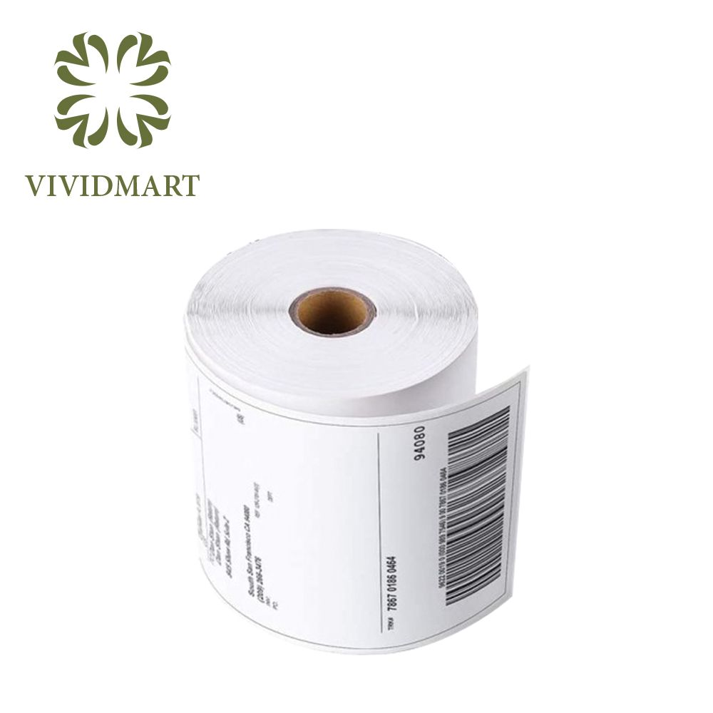 DECAL THƯỜNG 80x40mm IN MÃ VẠCH, IN TEM CUỘN 50m
