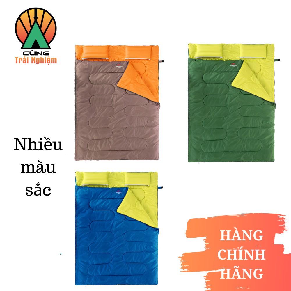 Túi Ngủ Đôi Chính Hãng Naturehike SD15M030-J Cho 2 Người, Siêu Gọn 2kg