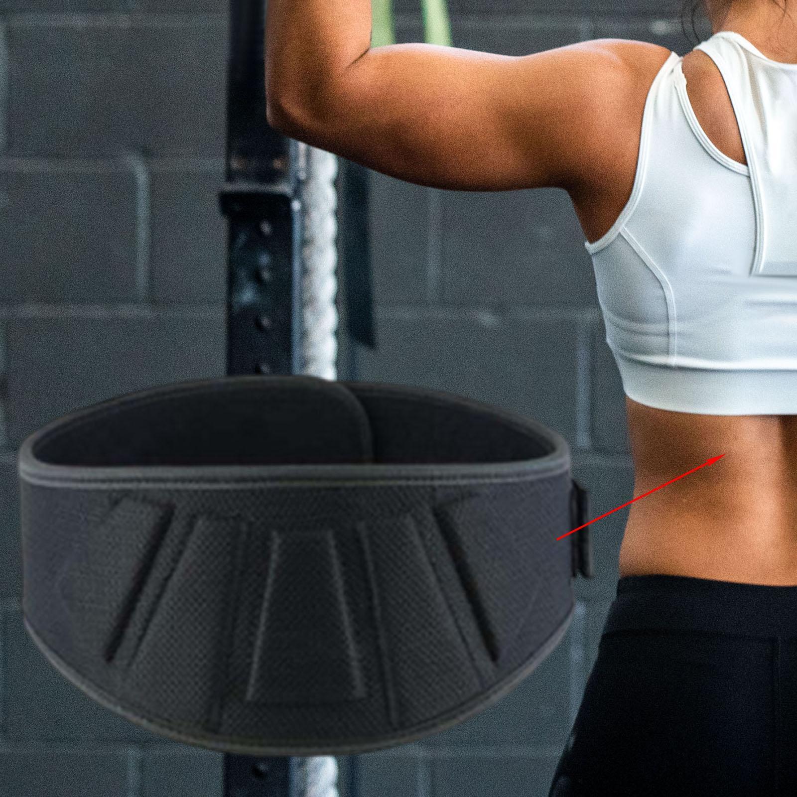 Weightlifting Belt for Men and Women, Gym Workout, Deadlift, Squats, Powerlifting, Bodybuilding
