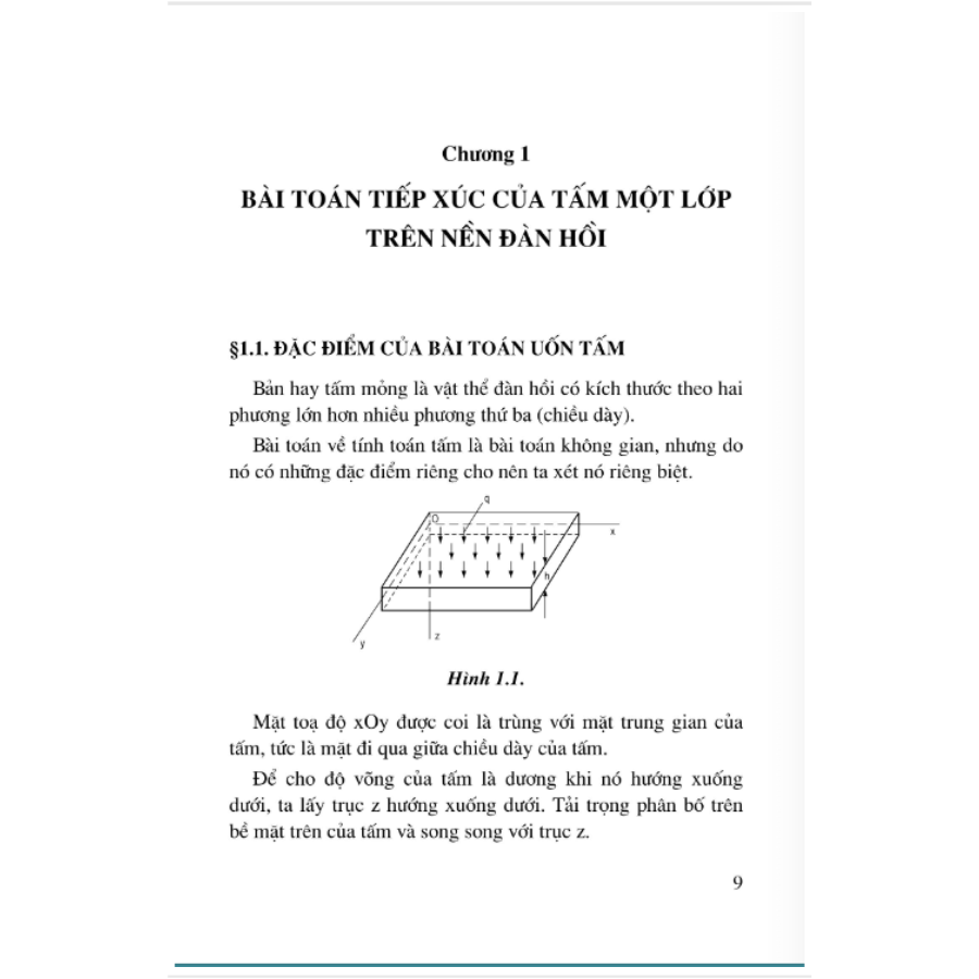 Bài Toán Tiếp Xúc Của Hệ Đàn Hồi Nhiều Lớp Chịu Uốn