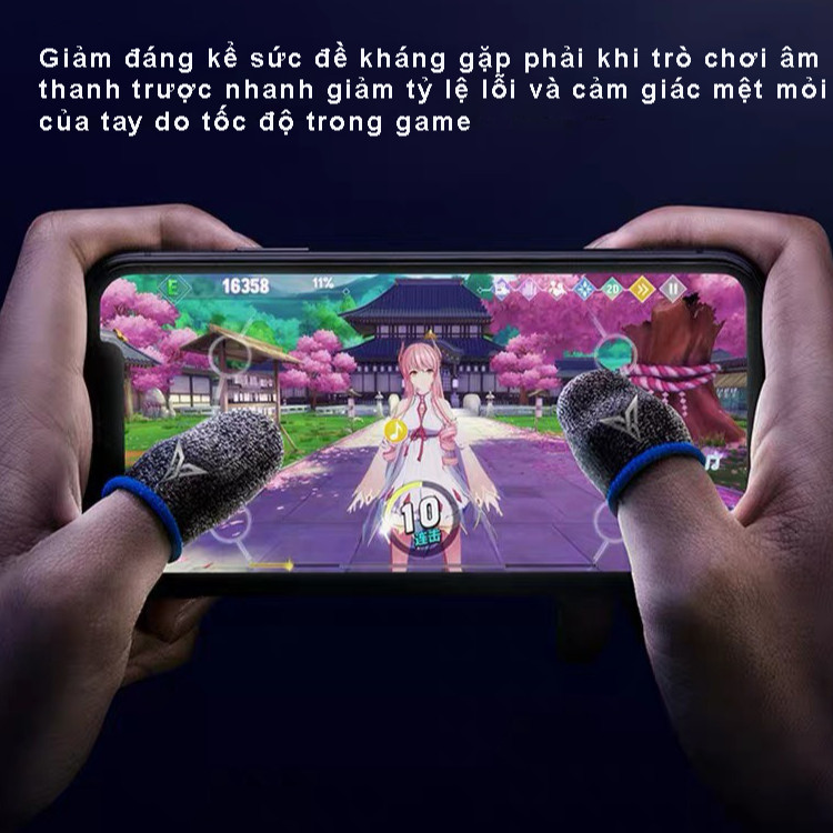 Flydigi Wasp Feelers 3 | Găng tay chơi game PUBG, Liên quân, chống mồ hôi, cực nhạy - Hàng chính hãng