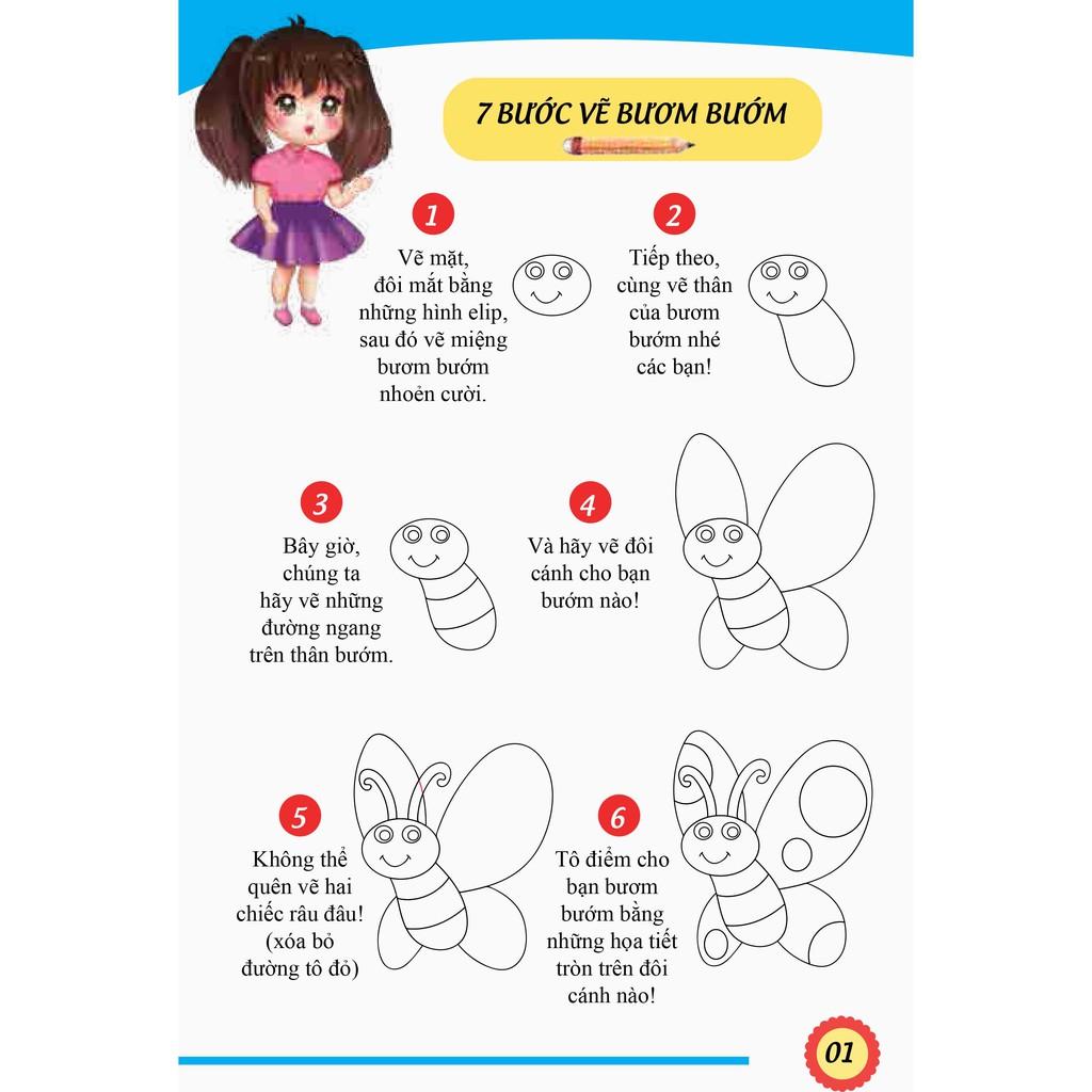 Sách 7 Bước Vẽ Động Vật - Tập 1
