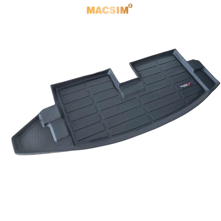 Thảm lót cốp xe ô tô Isuzu Mux 2015- 2021 nhãn hiệu Macsim chất liệu TPE màu đen