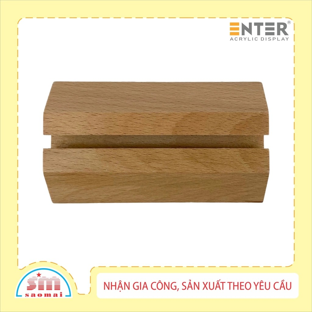 Đế gỗ Enter E41-A 21cm vát chữ A