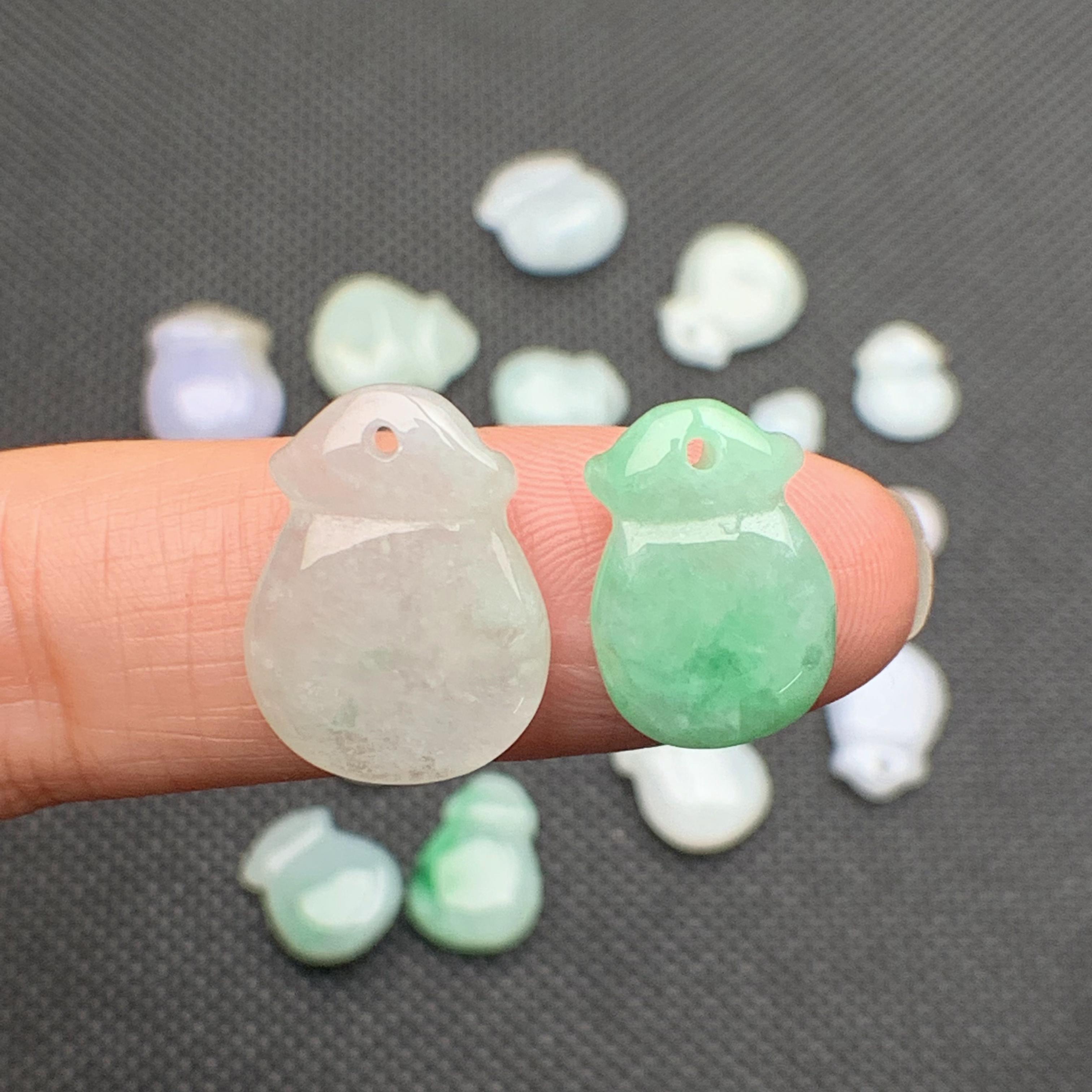 Charm túi tiền ngọc phỉ thúy tự nhiên Jadeite A