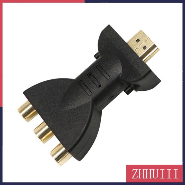 Đầu Chuyển Đổi Cổng HDMI Sang 3 RGB RCA AV Cho Máy Quay Video 720P 1080iP 1080P HATV DVD