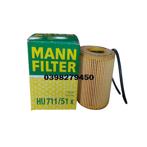 LỌC DẦU BÔI TRƠN MANN FILTER CHO BMW HU711/51X