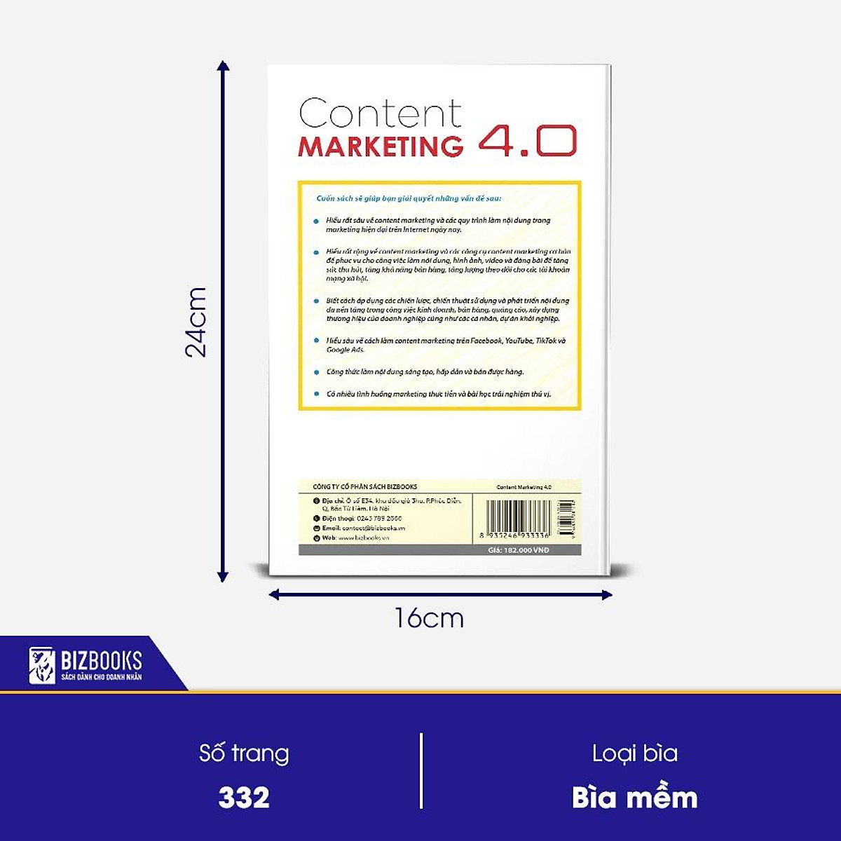 BIZBOOKS - Sách Content Marketing 4.0: Nội Dung Hay, Bán Bay Kho Hàng - MinhAnBooks