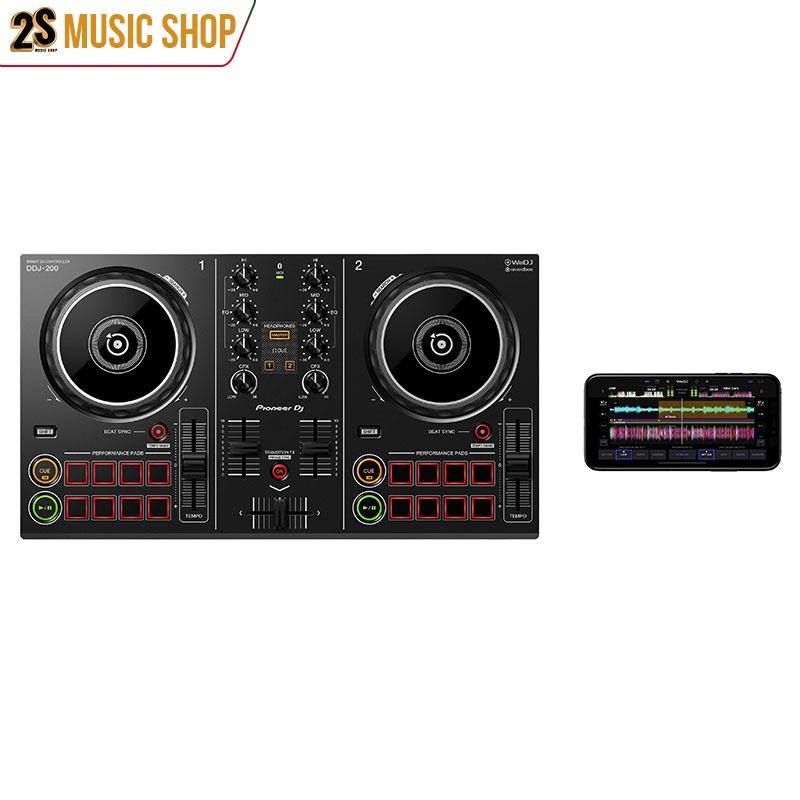 Bàn Controller DDJ 200 Pioneer DJ - Hàng Chính Hãng