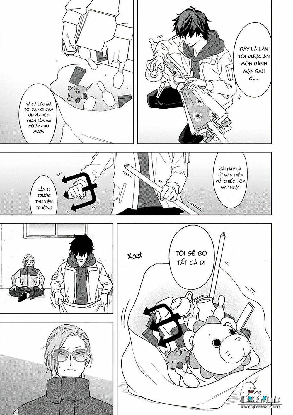 chàng túi giấy đang yêu chapter 14 17