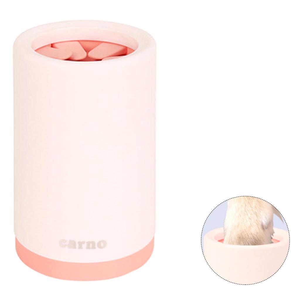 Máy rửa chân thú cưng cầm tay có bàn chải Silicone chất liệu cao cấp, bền, chống vỡ