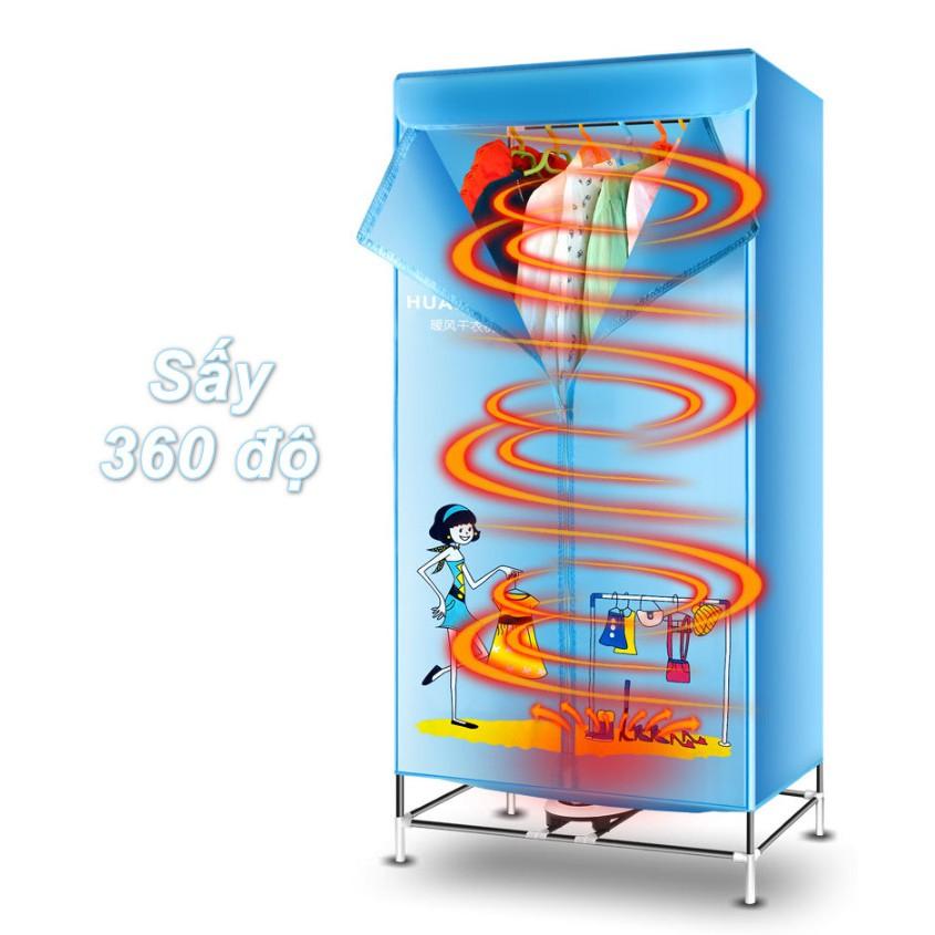 Tủ sấy quần áo Clothes Dryer – tủ sấy quần áo 2 tầng sử dụng công nghệ sấy khô thông minh – Home and Garden