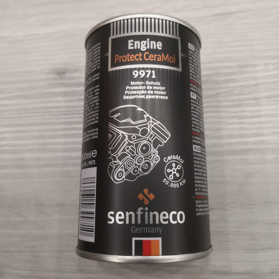 Phụ Gia Động Cơ Với Chất Ceramol Senfineco 9971 – 300ML Engine Protector CeraMol (Cao Cấp)