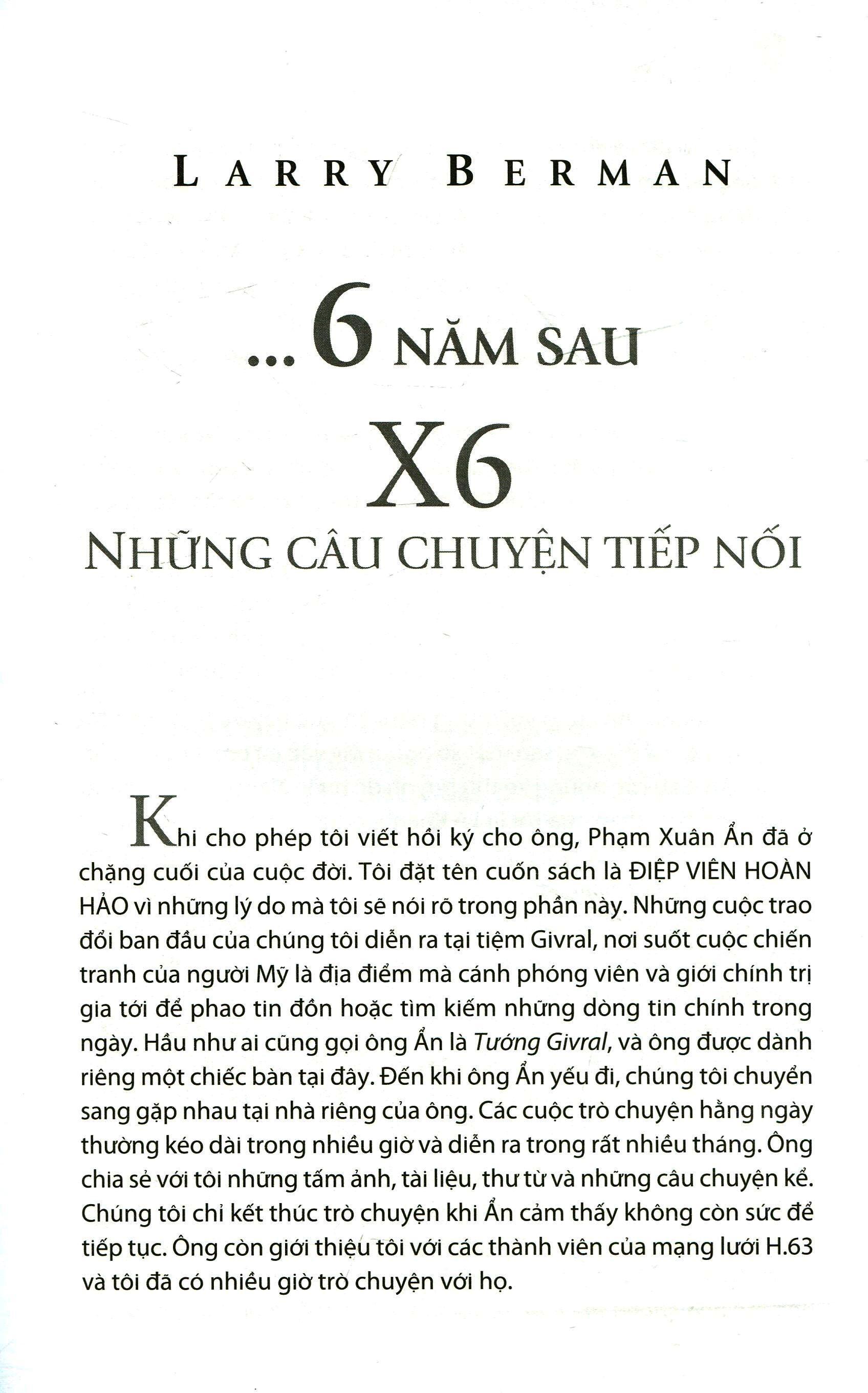 Sách - Sách Điệp Viên Hoàn Hảo X6 - Phạm Xuân Ẩn (Trọn bộ)