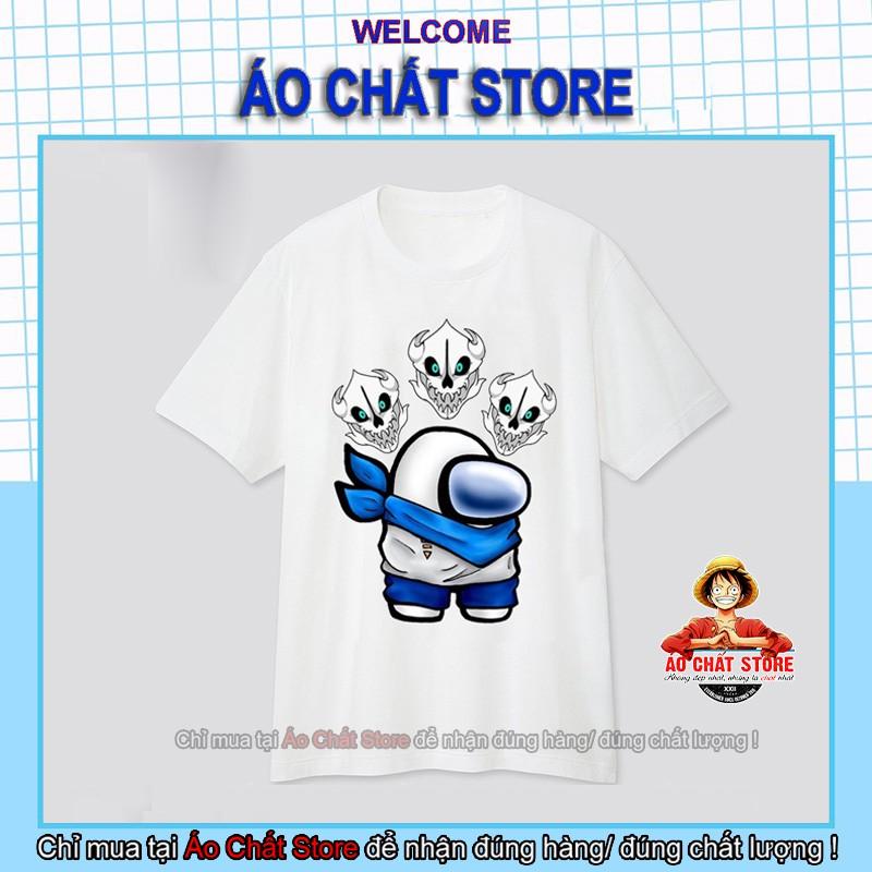 Áo thun Among Us Sans Undertale V3 Siêu Ngầu | Áo Sans Among đẹp AU29 | Áo Chất Store