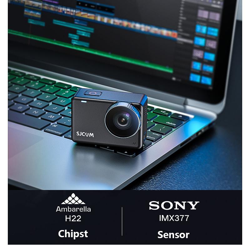 Máy ảnh hành động SJCAM SJ10 Pro 4K 60fps SJ10X Waterproof Wifi Gyro Anti-Shake 8x Zoom Motorcycle Cam Sports Video Camer